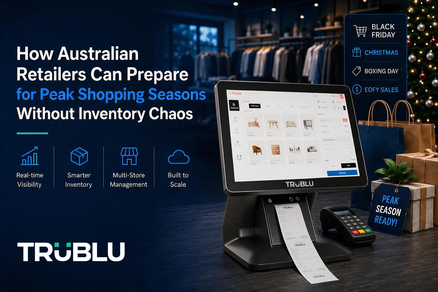 Peak Shopping Season Inventory Tips for Australian Retailers