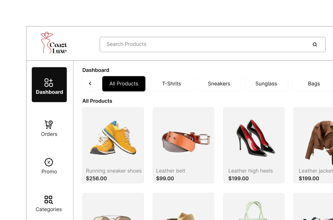 Customise sales receipts