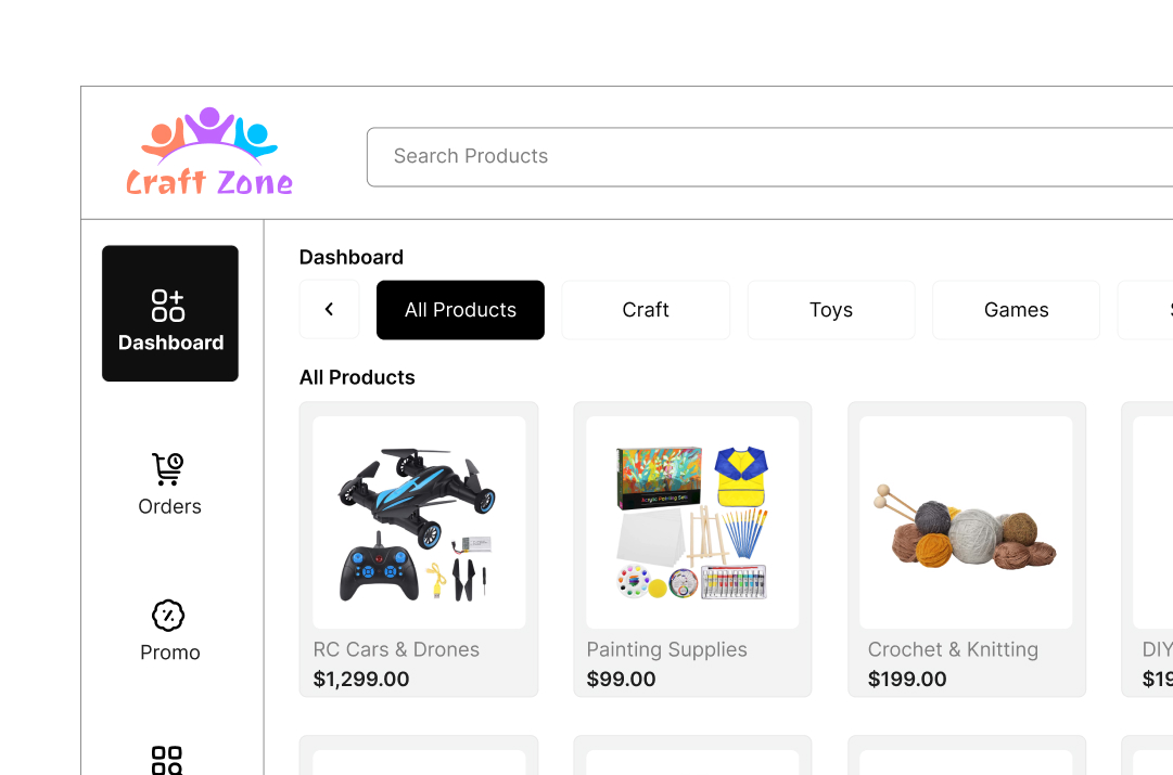 Customise sales receipts