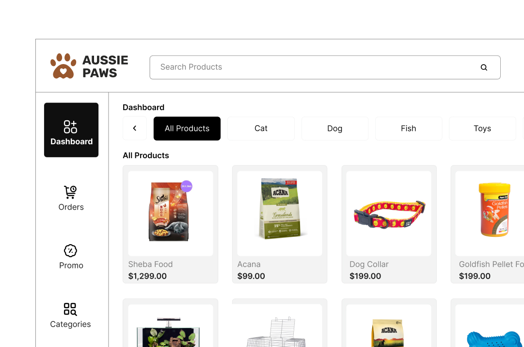 Customise sales receipts
